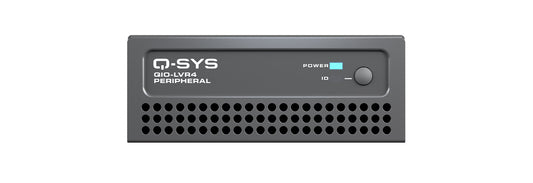 Q-SYS QIO-LVR4: Low-Voltage Relay Network I/O Expander