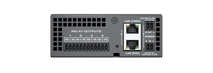Q-SYS QIO-LVR4: Low-Voltage Relay Network I/O Expander, view 2