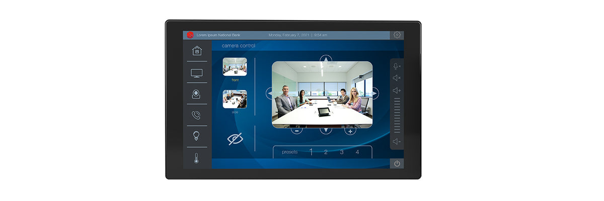 Q-SYS TSC-101-G3: High Definition Touch Screen Controller, view 3