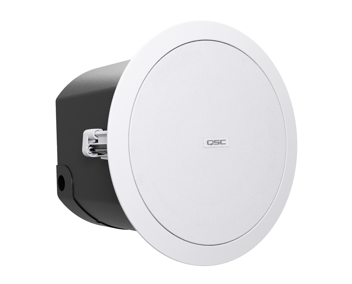Q-SYS AD-C6T-HP: AcousticDesign 6.5 inch Two-Way Ceiling Speaker For Install, High Power, 120 degree conical, view 2