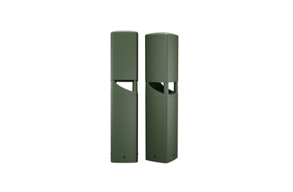 Q-SYS AD-DWL.180: AD-DWL 5.25 inch Landscape Loudspeaker Bollard Outdoor Speaker, 180 degree