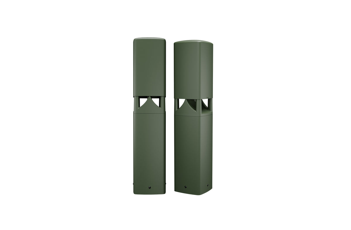 Q-SYS AD-DWL.360: AD-DWL 5.25 inch Landscape Loudspeaker Bollard Outdoor Speaker, 360 degree