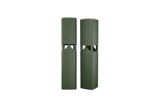 Q-SYS AD-DWL.360: AD-DWL 5.25 inch Landscape Loudspeaker Bollard Outdoor Speaker, 360 degree