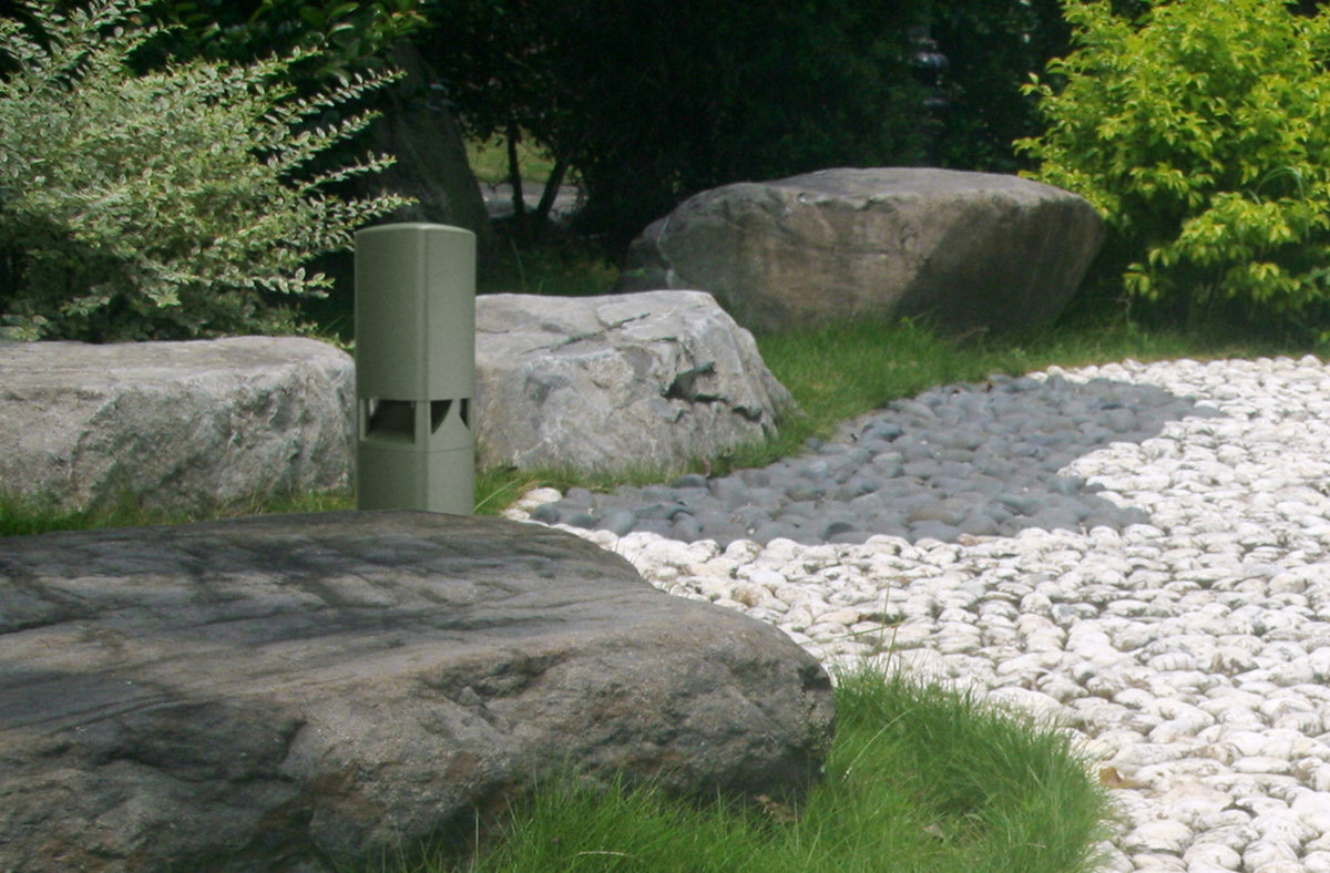 Q-SYS AD-DWL.360: AD-DWL 5.25 inch Landscape Loudspeaker Bollard Outdoor Speaker, 360 degree, view 3