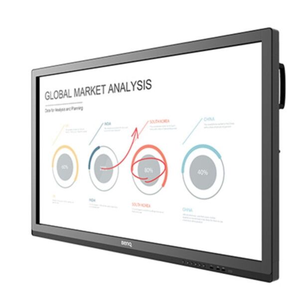 BenQ RP552H 55 inch Full HD interactive flat panel, view 2