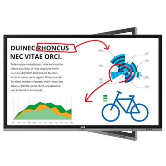 BenQ RP703 70 inch Full HD interactive flat panel