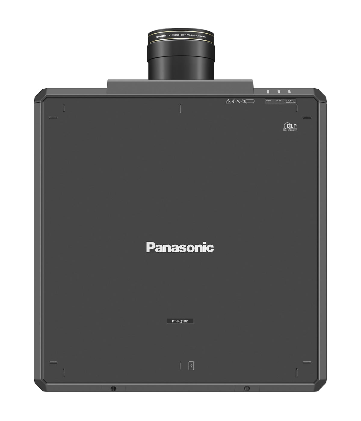 Panasonic PT-RQ18KU: 16,000 Lumen 4K Laser DLP Projector (Lens Sold Separately), view 4