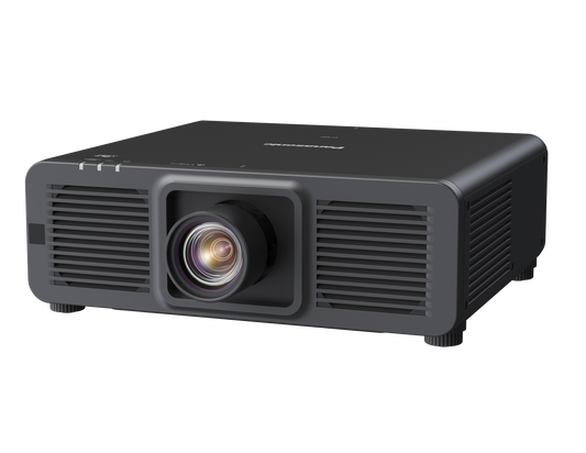 Panasonic PT-RQ7LBU7: 7,500 Lumen 4K Laser DLP Projector (Lens Sold Separately), Black