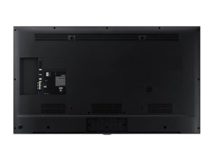 Rear interface of Samsung model LH48RMDWLGU/UE showing HDMI, USB, and TV Tuner connectivity terminals. MoIAT compliant industrial hardware for regional GCC projects with fast local delivery from the Trianze Tech Dubai hub.