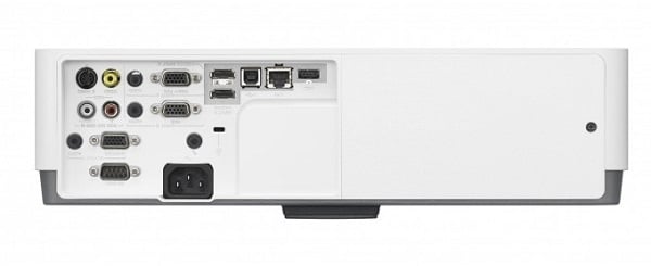 Sony VPL-EX455 projector top view with control panel