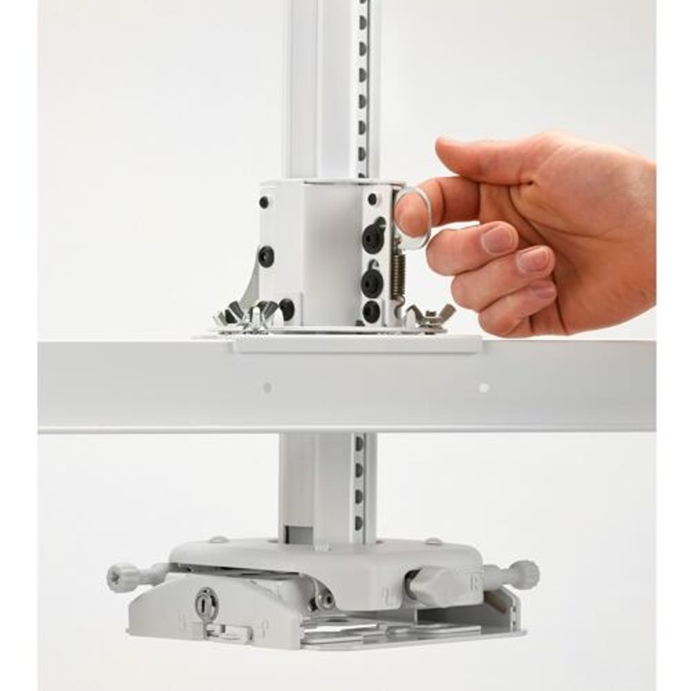 Chief SYSAUW System, Susp Ceiling Projector 0 to 12 inch, White, view 2