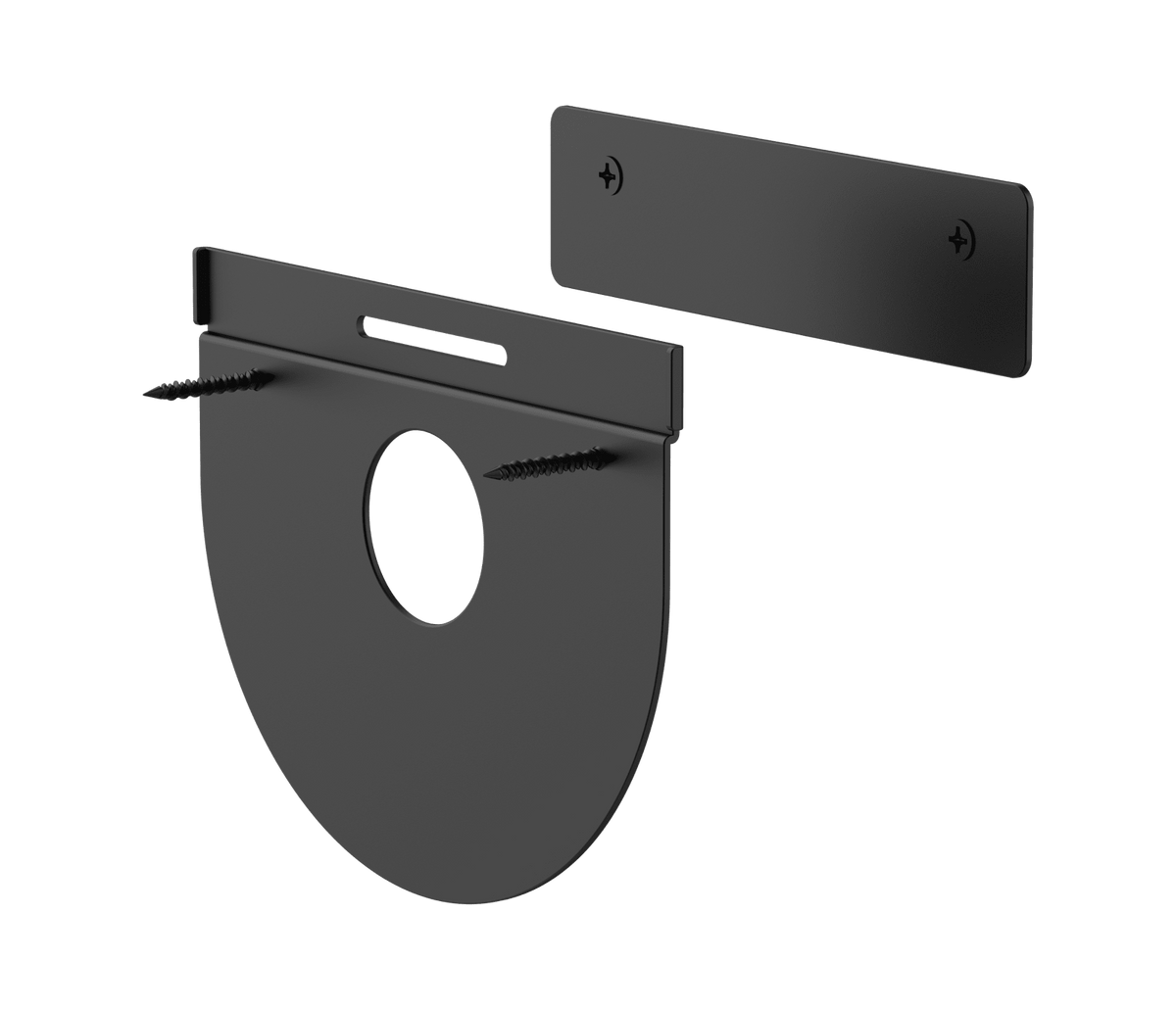 Logitech Tap Wall Mount installed on wall