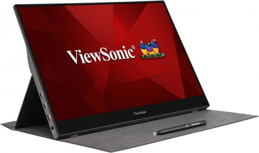 ViewSonic TD1655 15.6 inch portable touch monitor front view