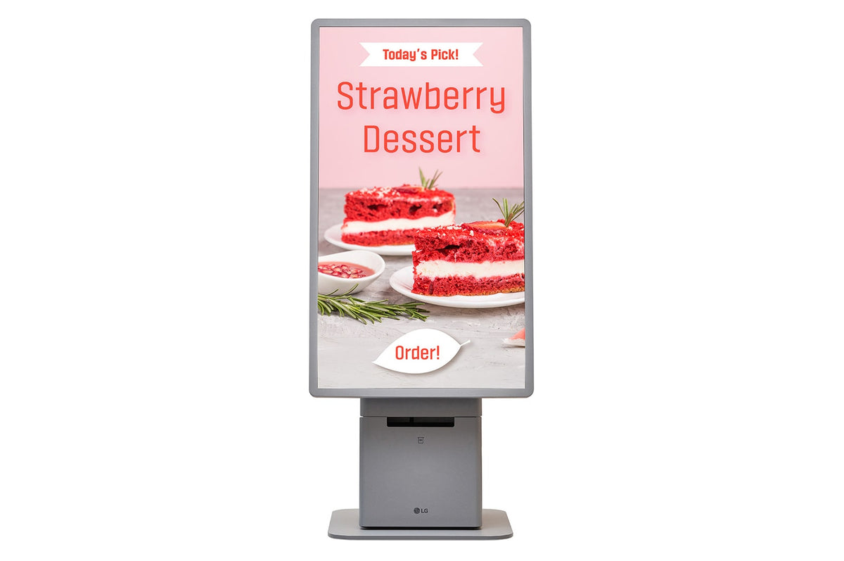 LG 27KC3P-M 27 Inch Self-Service Touch Kiosk