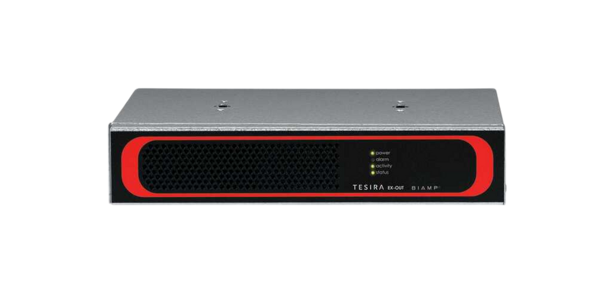 Biamp Tesira EX-OUT 4 Channel Mic/Line Output Expander, PoE+ AVB
