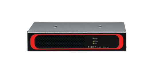 Biamp Tesira EX-OUT 4 Channel Mic/Line Output Expander, PoE+ AVB