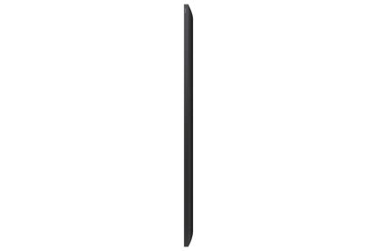 Samsung QM98C 98 inch 4K UHD commercial signage display - side profile showing ultra-slim depth