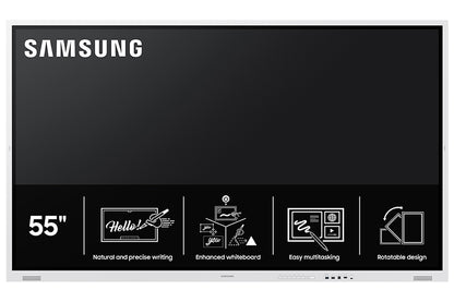 Samsung Flip Pro WMFX 55 inch interactive display angle view