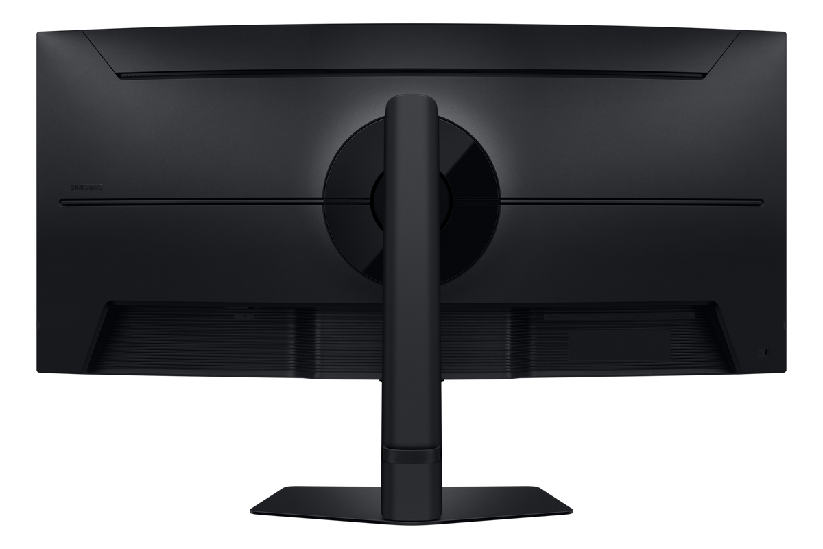 Samsung ViewFinity S85TH 40 inch curved monitor rear back panel view