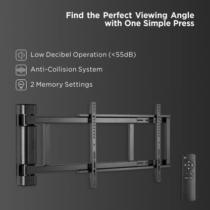 VSYS VCM-M06 mount retracted low profile view