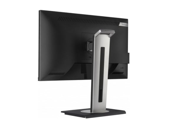 ViewSonic VG2455 24 inch IPS monitor rear connectivity panel