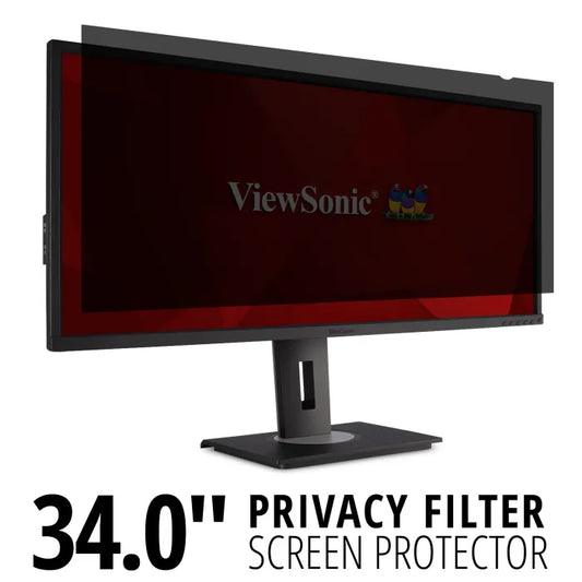ViewSonic VP-PF-3400 34 inch privacy filter panel for ultra wide 21:9 monitors