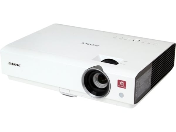 Sony VPL-DW120 compact desktop projector front view