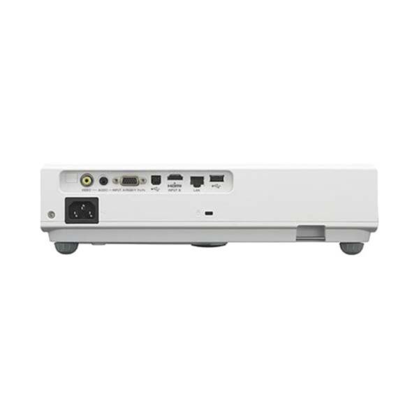 Sony VPL-DW126 projector rear connectivity ports