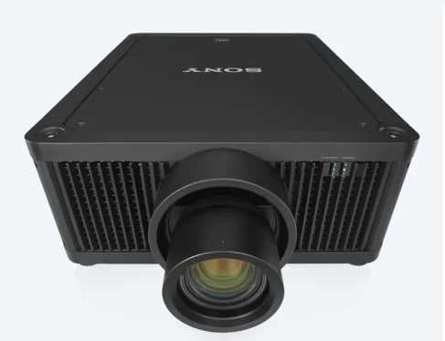 Sony VPL-GTZ380 projector side angle view