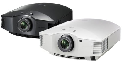 Sony VPL-HW40ES projector lens close up