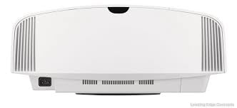 Sony VPL-VW590ES projector rear panel showing dual HDMI inputs