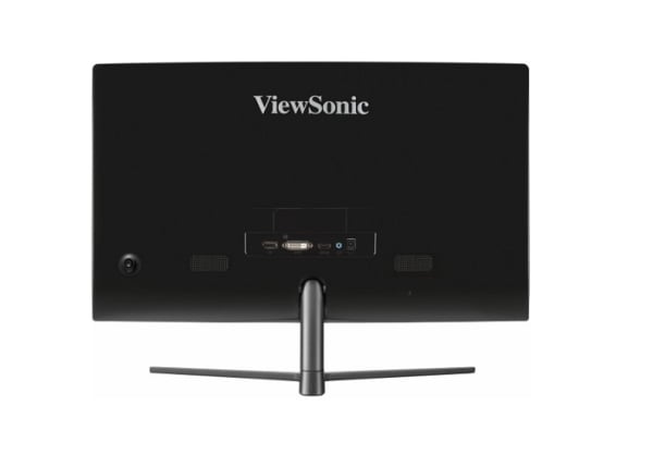ViewSonic VX2458-C-MHD 24 inch curved gaming monitor angled view