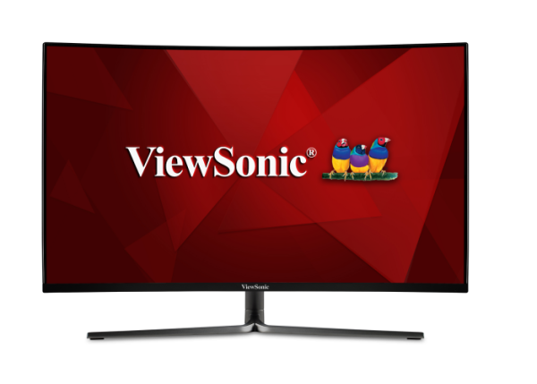 ViewSonic VX3258-PC-MHD 32 inch curved gaming monitor front view