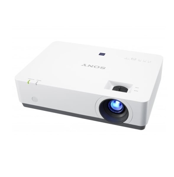 Sony VPL-EX455 connectivity panel with HDMI and VGA ports