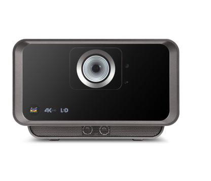 ViewSonic X10-4K+ short throw 4K LED projector front angle view