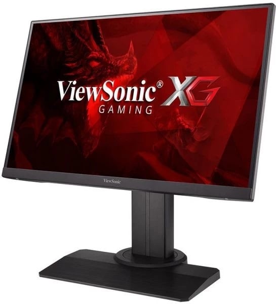 ViewSonic XG2405 24 inch gaming monitor rear connectivity panel